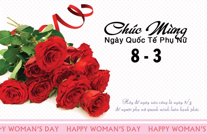 Chúc mừng 8.03