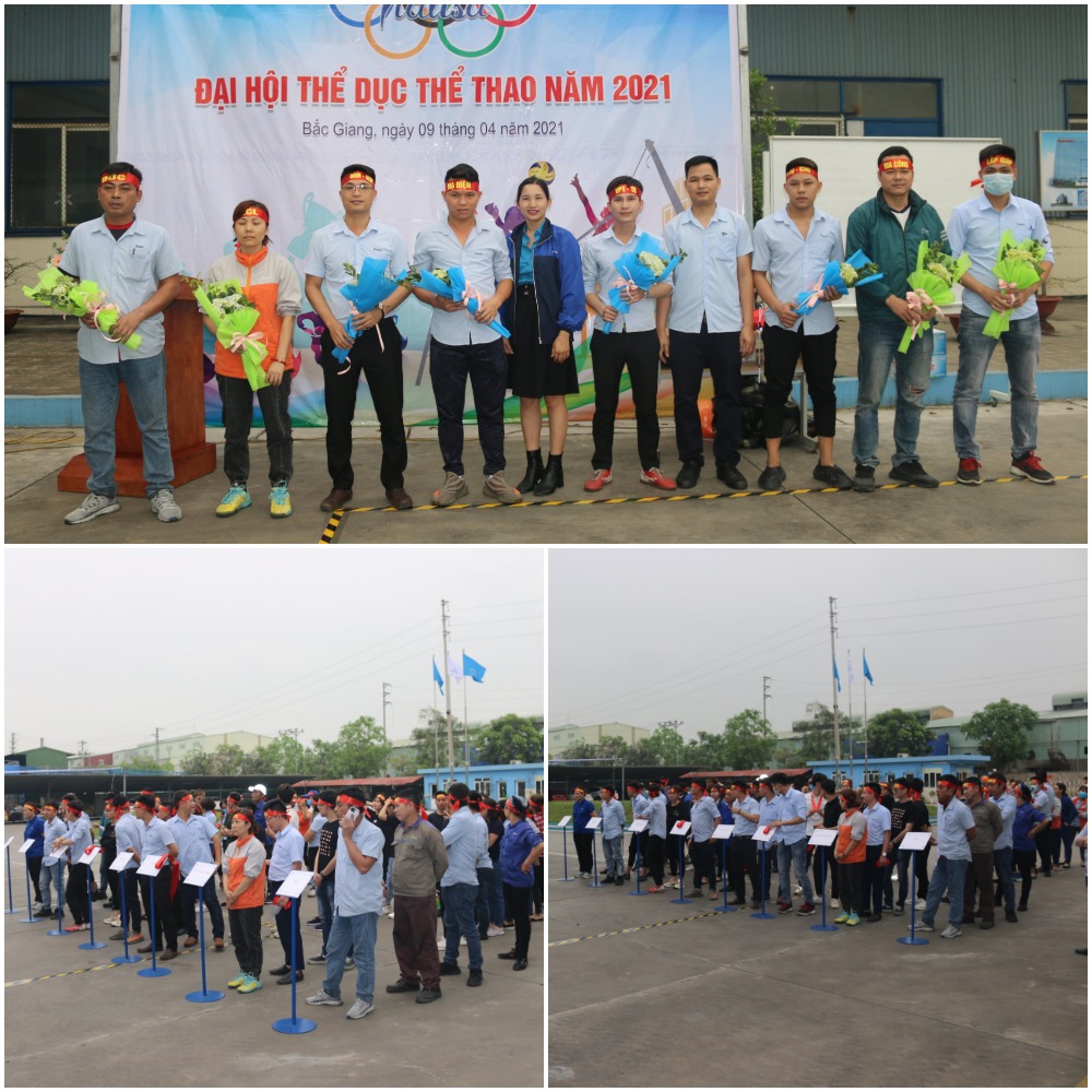 khai mạc đại hội thể dục thể thao
